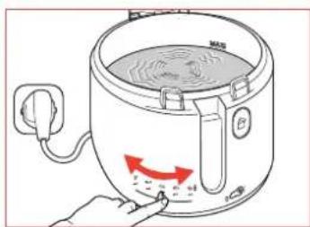 TEFAL Maxi Fry FF1055 - Vorheizen - 3