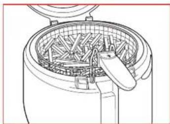 TEFAL Maxi Fry FF1055 - Am Ende der Frittierzeit - 2