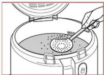 TEFAL Maxi Fry FF1055 - Filtern des Frittierfettes - 1