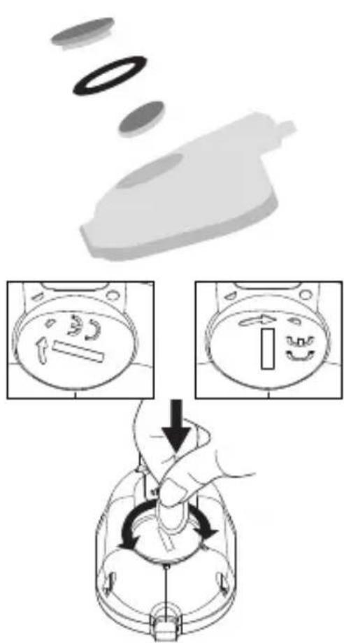 TEFAL Acticook P43015 - Changing the batteries - 2