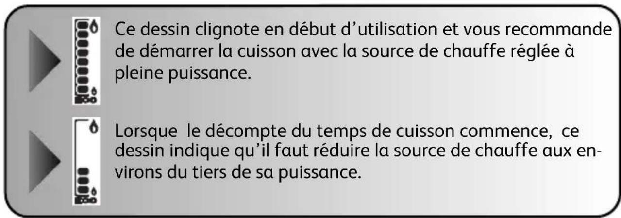 TEFAL Acticook P43015 - Utilisation du minuteur - 1