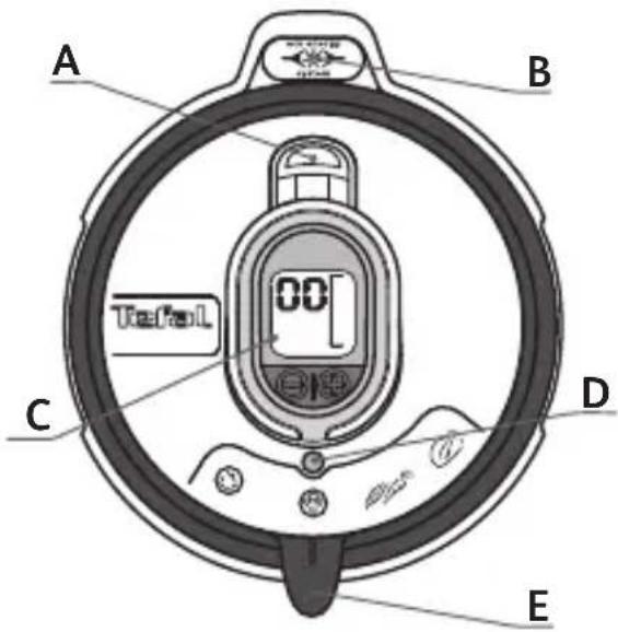 TEFAL Acticook P43015 - Kumanda modülü - 1