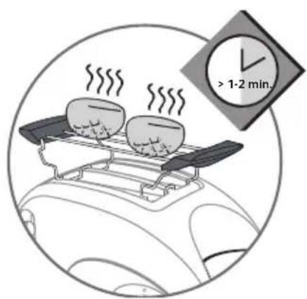 TEFAL Toast N Egg TT5515 - Opwarmen van croissants, brioches, broodjes enz - 10