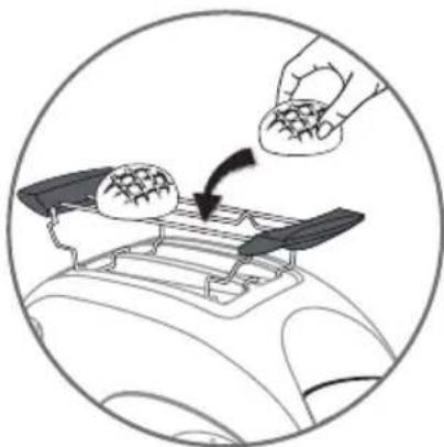 TEFAL Toast N Egg TT5515 - Opwarmen van croissants, brioches, broodjes enz - 5