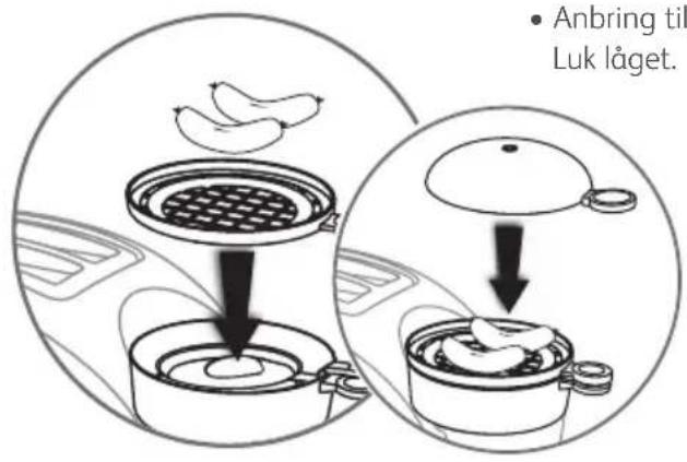 TEFAL Toast N Egg TT5515 - etape: æg og tilberedte madvarer - 6