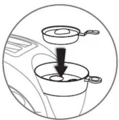 TEFAL Toast N Egg TT5515 - Etapp 1: ägg och förkokta livsmedel - 6