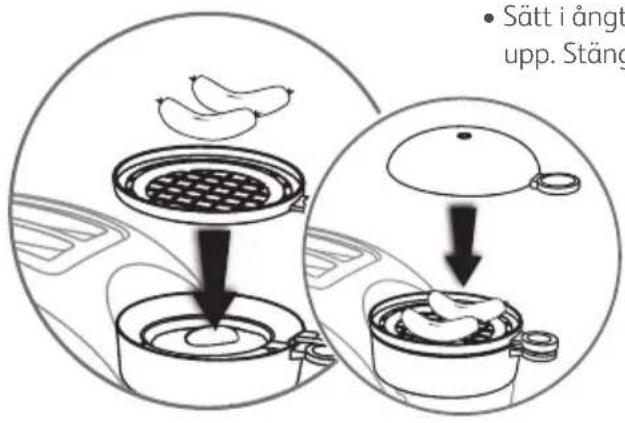 TEFAL Toast N Egg TT5515 - Etapp 1: ägg och förkokta livsmedel - 7