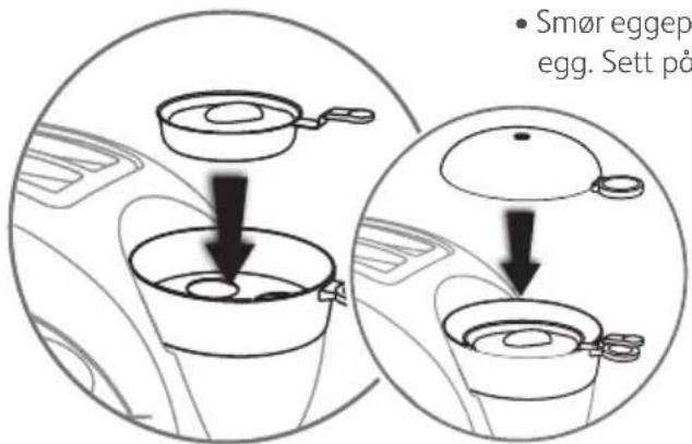 TEFAL Toast N Egg TT5515 - B1) For å steke speilegg, eggerøre, omelett - 5