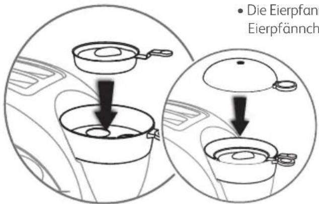 TEFAL Toast N Egg TT5515 - B1) Zubereitung von Spiegeleiern, Rühreiern, Omelettes - 4