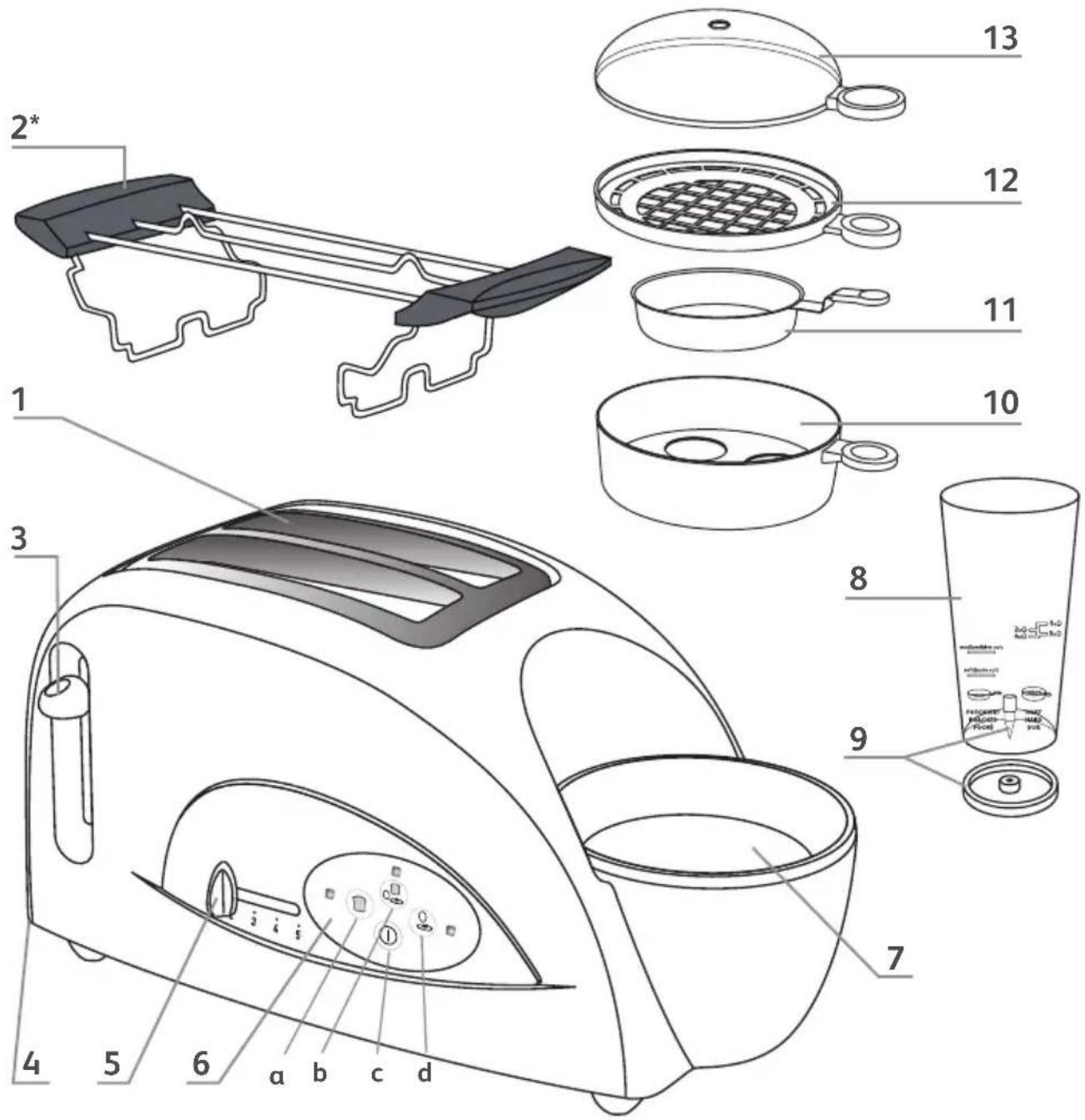 TEFAL Toast N Egg TT5515 - Rydding og vedlikehold - 8