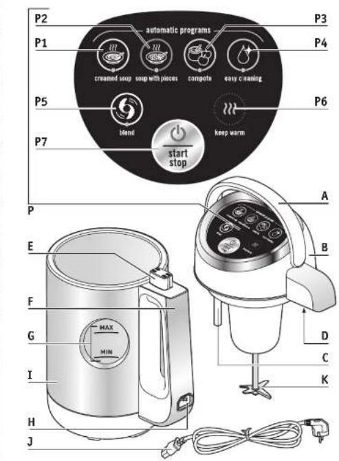 TEFAL Easy Soup BL8411 - 1
