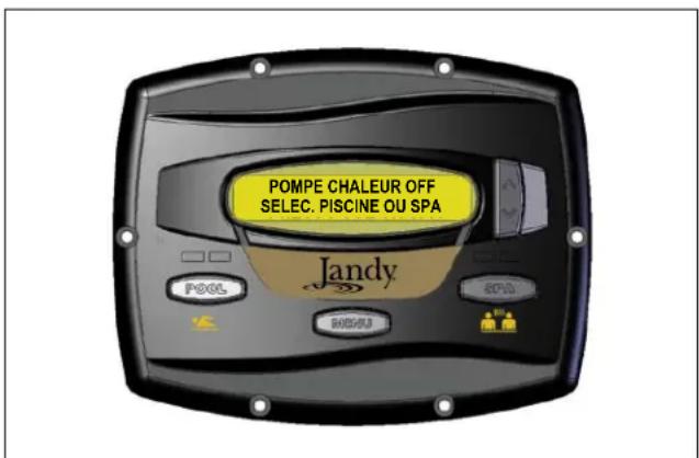 Jandy EETi - Mode piscine - (maintien de chaleur en option) - 1