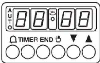 AUTO 88 88 TIMER END