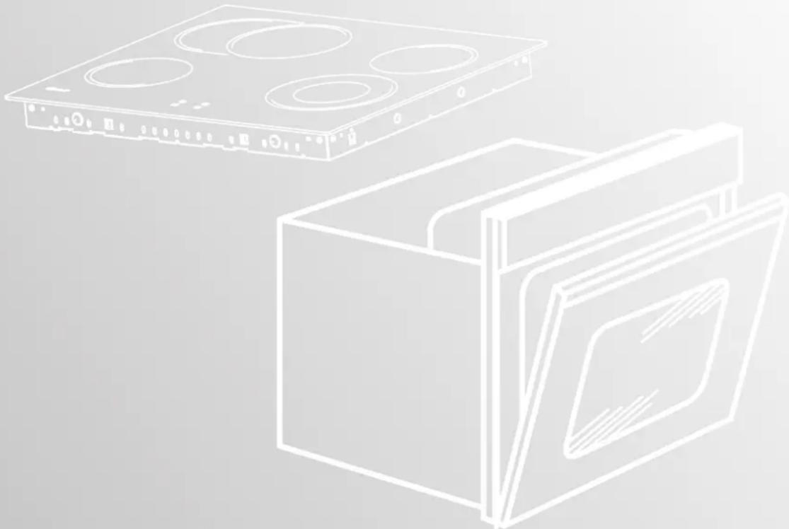 CANDY PCHT14CXCUTCEF - FORNO E PIANO COTTURA DA INCASSO - 1