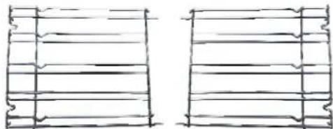 CANDY PCHT14CXCUTCEF - Lateral wire grids - 1
