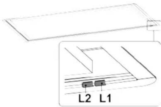 ELICA ILLUSION PRF0172647A - ■ PAINEL DE CONTROLO - 1