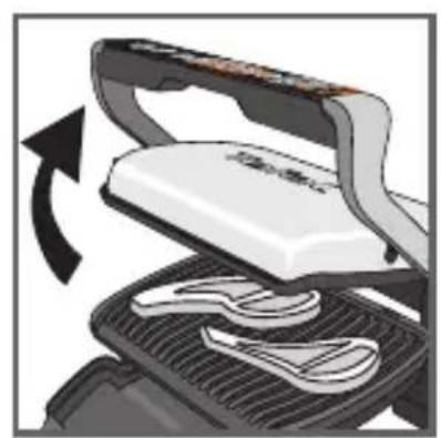 TEFAL OptiGrill GC7028 - 3B- cuisson en mode manuel - 4