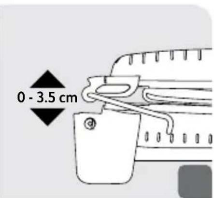 0 - 3.5 cm