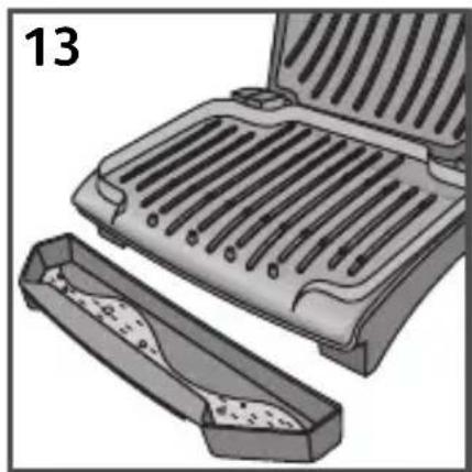 TEFAL GC430D - Important: Do not use heavy pressure on the lid of the grill at any time. - 3