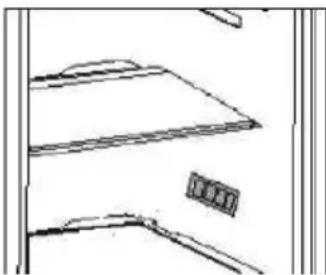 BEKO B5RCNA365HW - Fixation des cales en plastique - 2