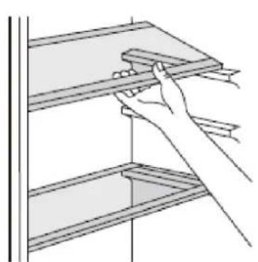 Veripart VPTMKV48W - - Installing the door compartments - 1