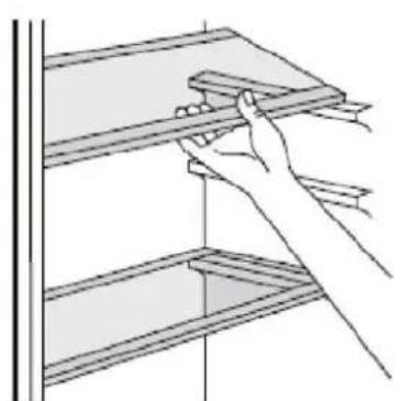 Veripart VPTMKK48W - - Installing the door compartments - 1