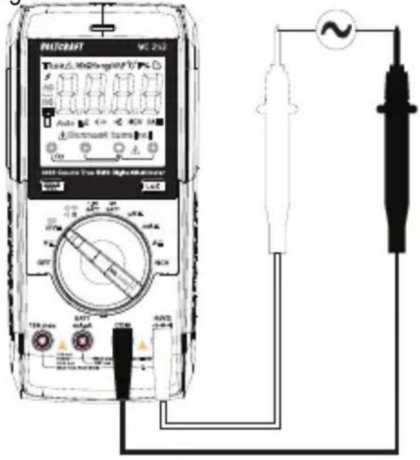 VOLTCRAFT VC252 - Frequentie meten - 1