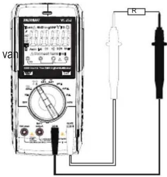 VOLTCRAFT VC252 - Weerstand meten - 2