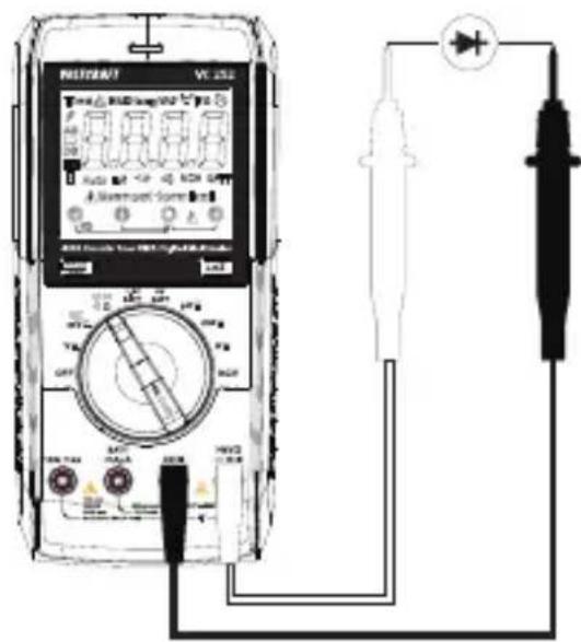 VOLTCRAFT VC252 - Test de diode - 2