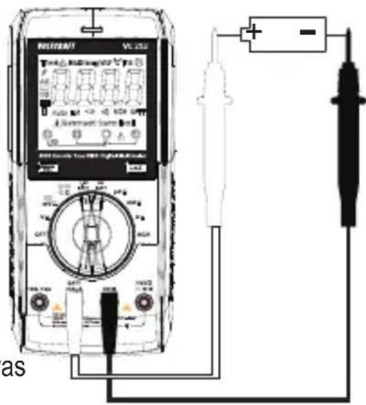 VOLTCRAFT VC252 - Een batterijtest uitvoeren - 1