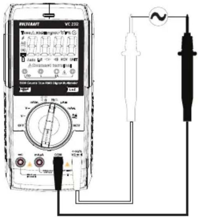 VOLTCRAFT VC292 - Mesure de fréquence - 1