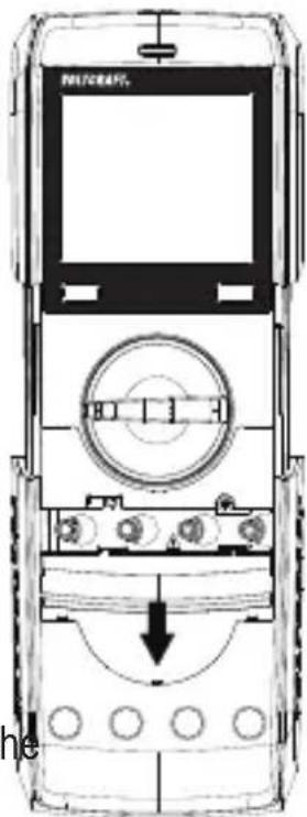 VOLTCRAFT VC292 - Opening the battery/fuse compartment - 1