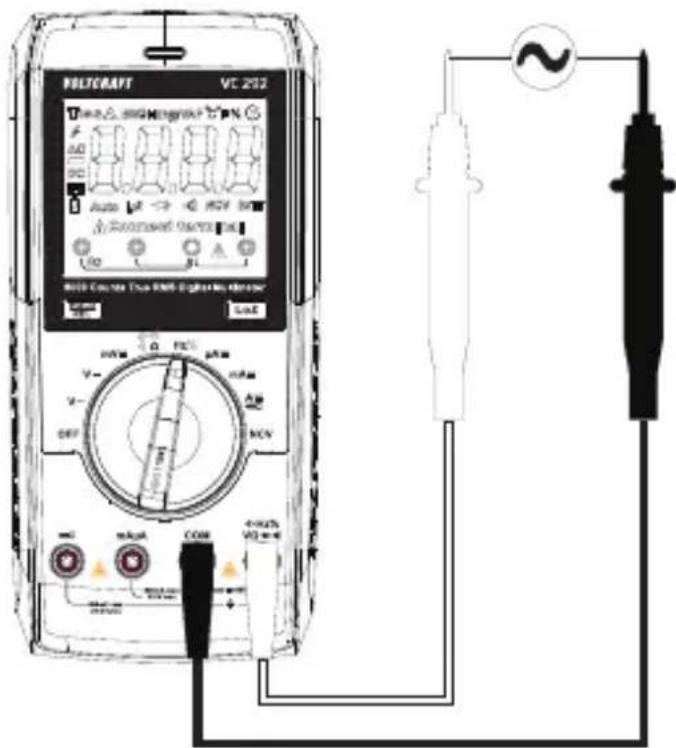 VOLTCRAFT VC292 - Frequenzmessung - 1
