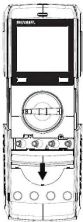 VOLTCRAFT VC292 - Öffnen des Batterie-/Sicherungsfachs - 1