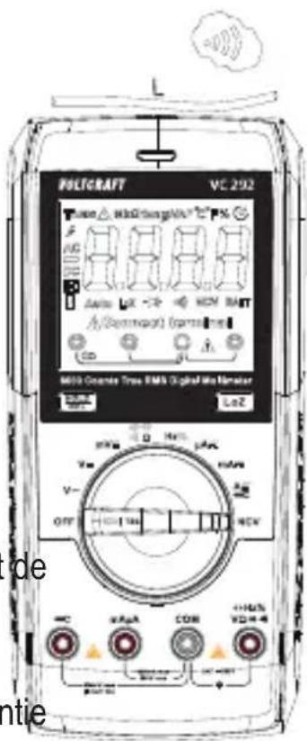 VOLTCRAFT VC292 - Contactloze AC-spanningstest "NCV" - 2