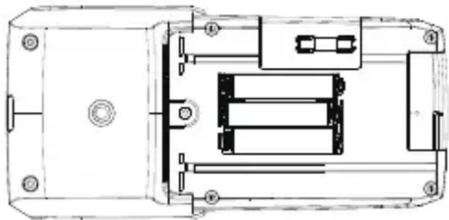VOLTCRAFT VC292 - Insertion/remplacement de la pile - 2