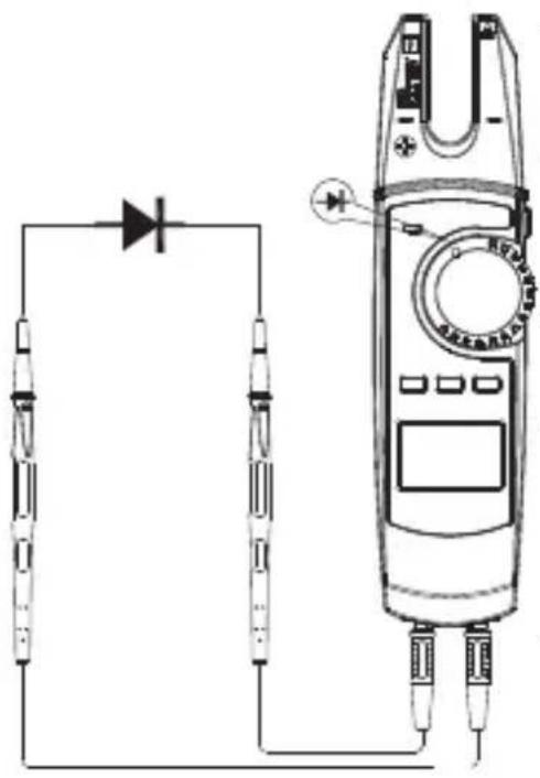 VOLTCRAFT VC1113 - g) Diodetest - 2