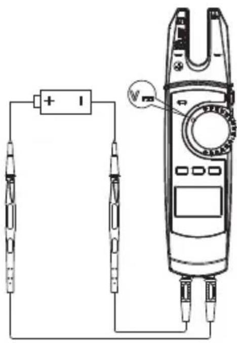 VOLTCRAFT VC1113 - Messung von Gleichspannungen „DC“ (V 7). - 1