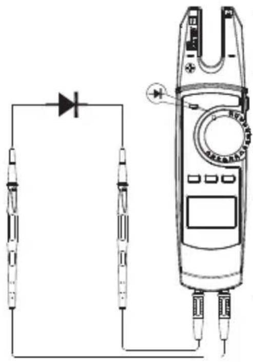 VOLTCRAFT VC1113 - g) Diode testing - 2