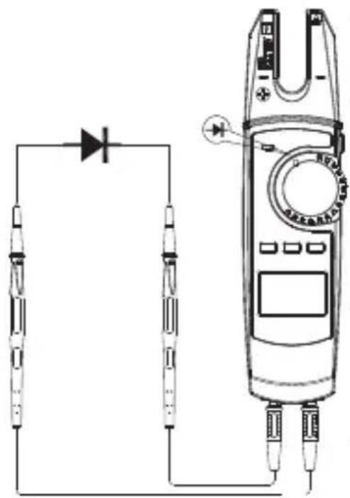 VOLTCRAFT VC1113 - g) Diodentest - 2