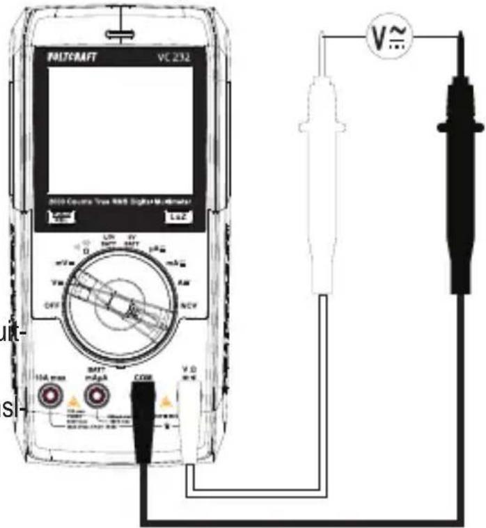 PALTCAFT VC 232 2000 Course True RMS Digital Multimeter L5Z 10A max BMT mV mV OFF V DC S V D V~ S