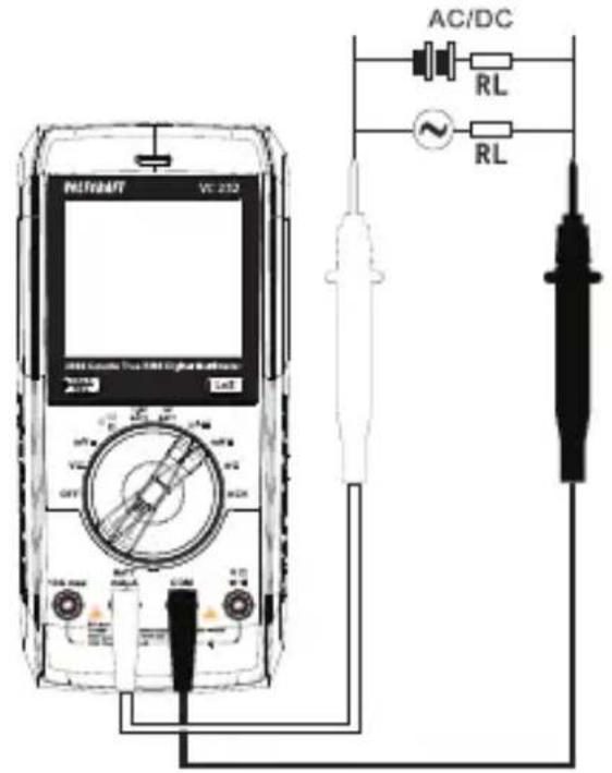 AC/DC RL ~ RL NUTRANT VCT 253 VCC OFF 100 MHz 200 MHz 300 MHz 400 MHz 500 MHz 600 MHz 700 MHz 800 MHz 900 MHz 1000 MHz