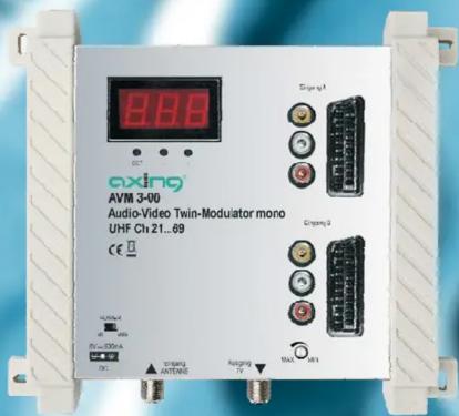 Axing AVM 300 - Modulateur audio / vidéo twin - 1
