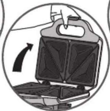 TEFAL UltraCompact Sandwich SM1550 - CE NU TREBUIE FĂCUT: - 10