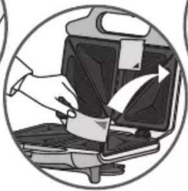 TEFAL UltraCompact Sandwich SM1550 - CE NU TREBUIE FĂCUT: - 1