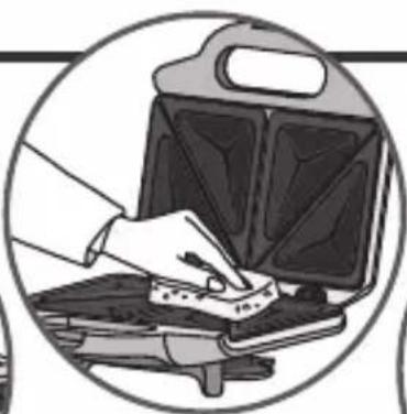 TEFAL UltraCompact Sandwich SM1550 - CE NU TREBUIE FĂCUT: - 18