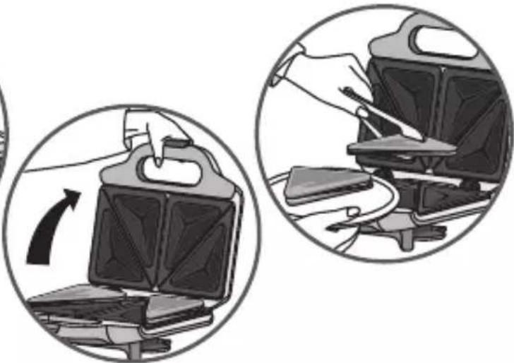 TEFAL UltraCompact Sandwich SM1550 - CE NU TREBUIE FĂCUT: - 15