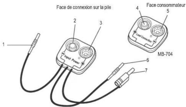 VOLTCRAFT MB703 - C) piles / accumulateurs - 1