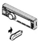 PURE Highway H250S - Removing a USB drive - 1