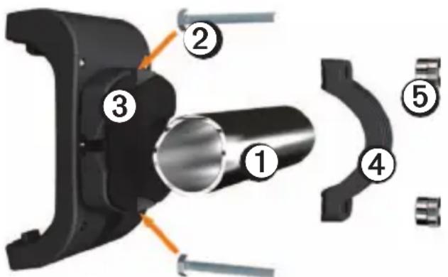 GARMIN Montana Handlebar Mount - NOTA - 1